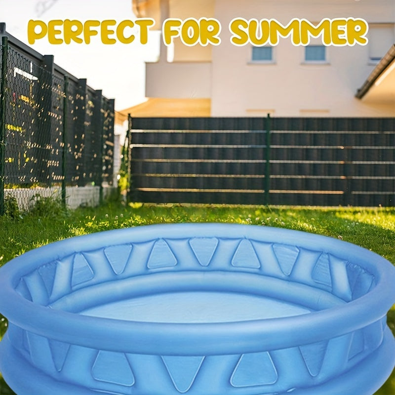 Garden Round Inflatable Swimming Pool, Inflatable Ball Pit Pool Paddling Pool Indoor&Outdoor Play