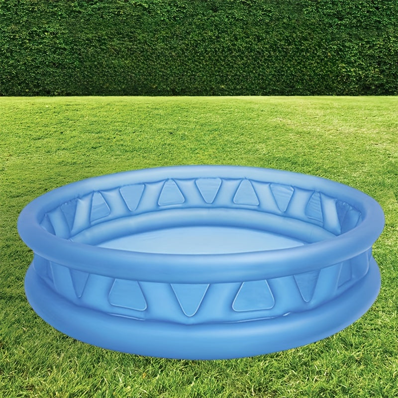 Garden Round Inflatable Swimming Pool, Inflatable Ball Pit Pool Paddling Pool Indoor&Outdoor Play