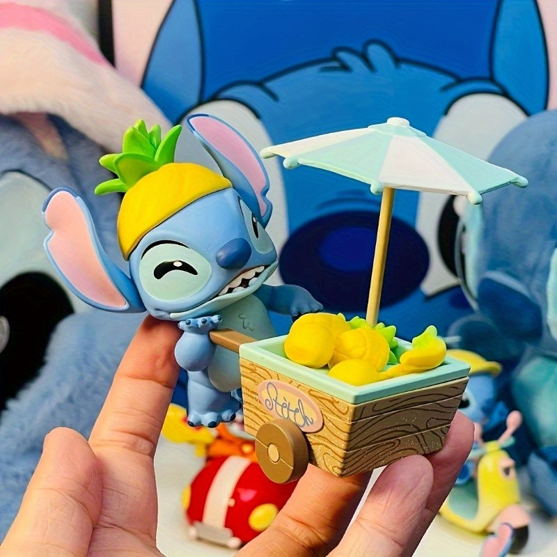 Disney Stitch (From The 'Lilo & Stitch' Series) Travel-Themed Mystery Box Trendy Desktop Car Ornamen