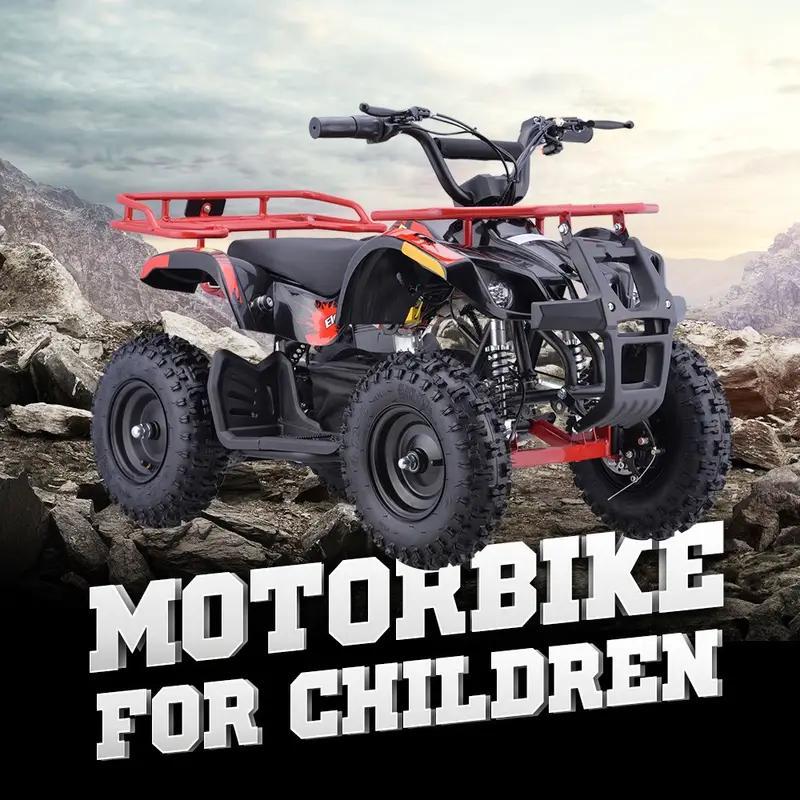 Electric Dirt Quad, 36V Electric 4-Wheeler for Teens, X-Large Metal Frame, Speed Control, Suspension, Disc Brake, Charger I