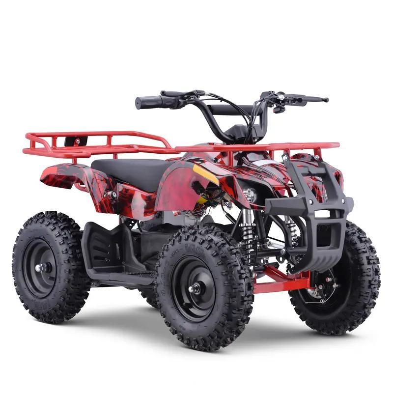 Electric Dirt Quad, 36V Electric 4-Wheeler for Teens, X-Large Metal Frame, Speed Control, Suspension, Disc Brake, Charger I