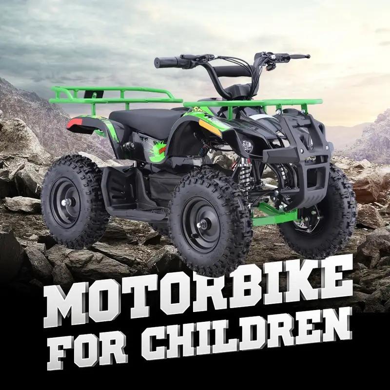 Electric Dirt Quad, 36V Electric 4-Wheeler for Teens, X-Large Metal Frame, Speed Control, Suspension, Disc Brake, Charger I