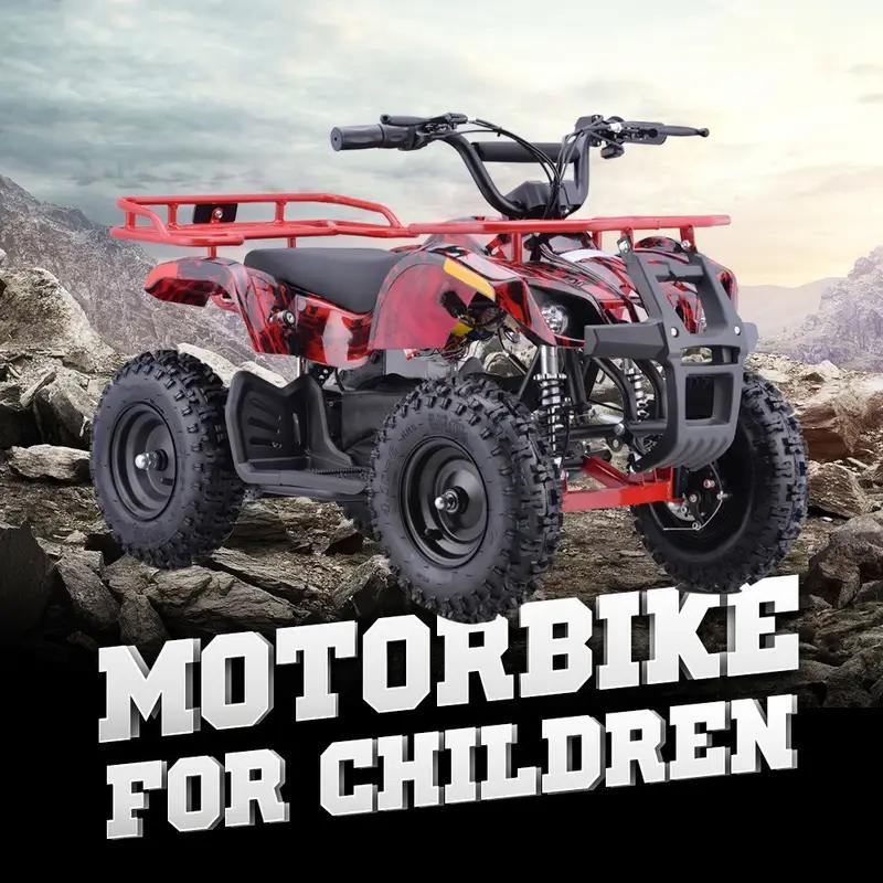 Electric Dirt Quad, 36V Electric 4-Wheeler for Teens, X-Large Metal Frame, Speed Control, Suspension, Disc Brake, Charger I