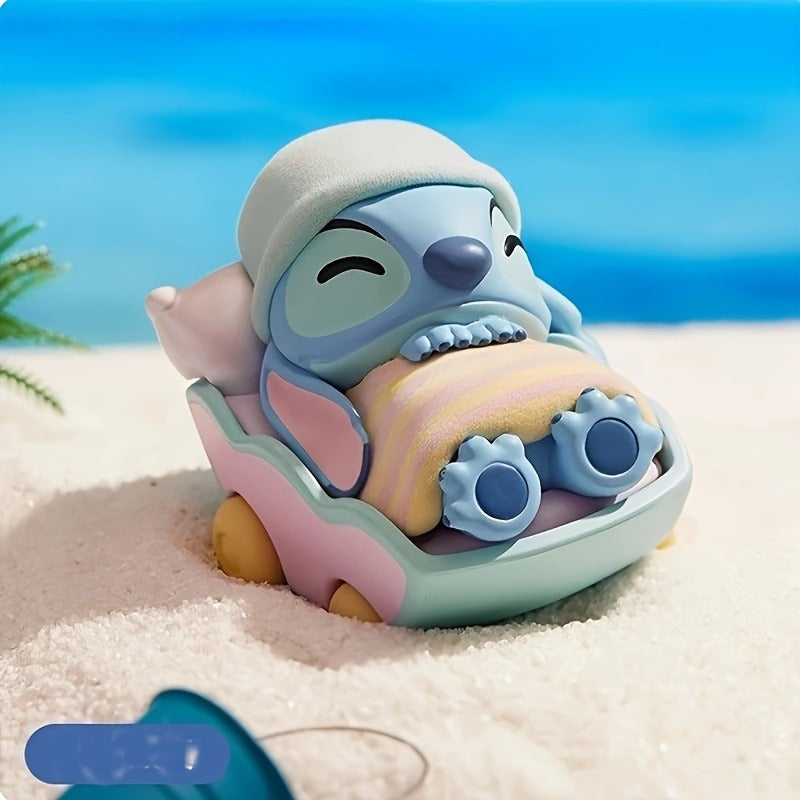 Disney Stitch (From The 'Lilo & Stitch' Series) Travel-Themed Mystery Box Trendy Desktop Car Ornamen