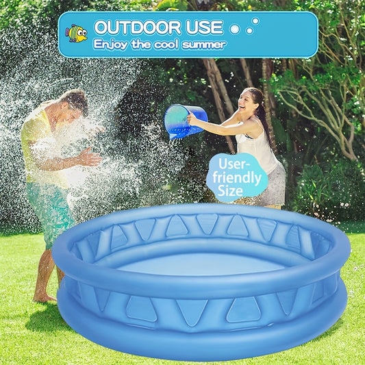 Garden Round Inflatable Swimming Pool, Inflatable Ball Pit Pool Paddling Pool Indoor&Outdoor Play