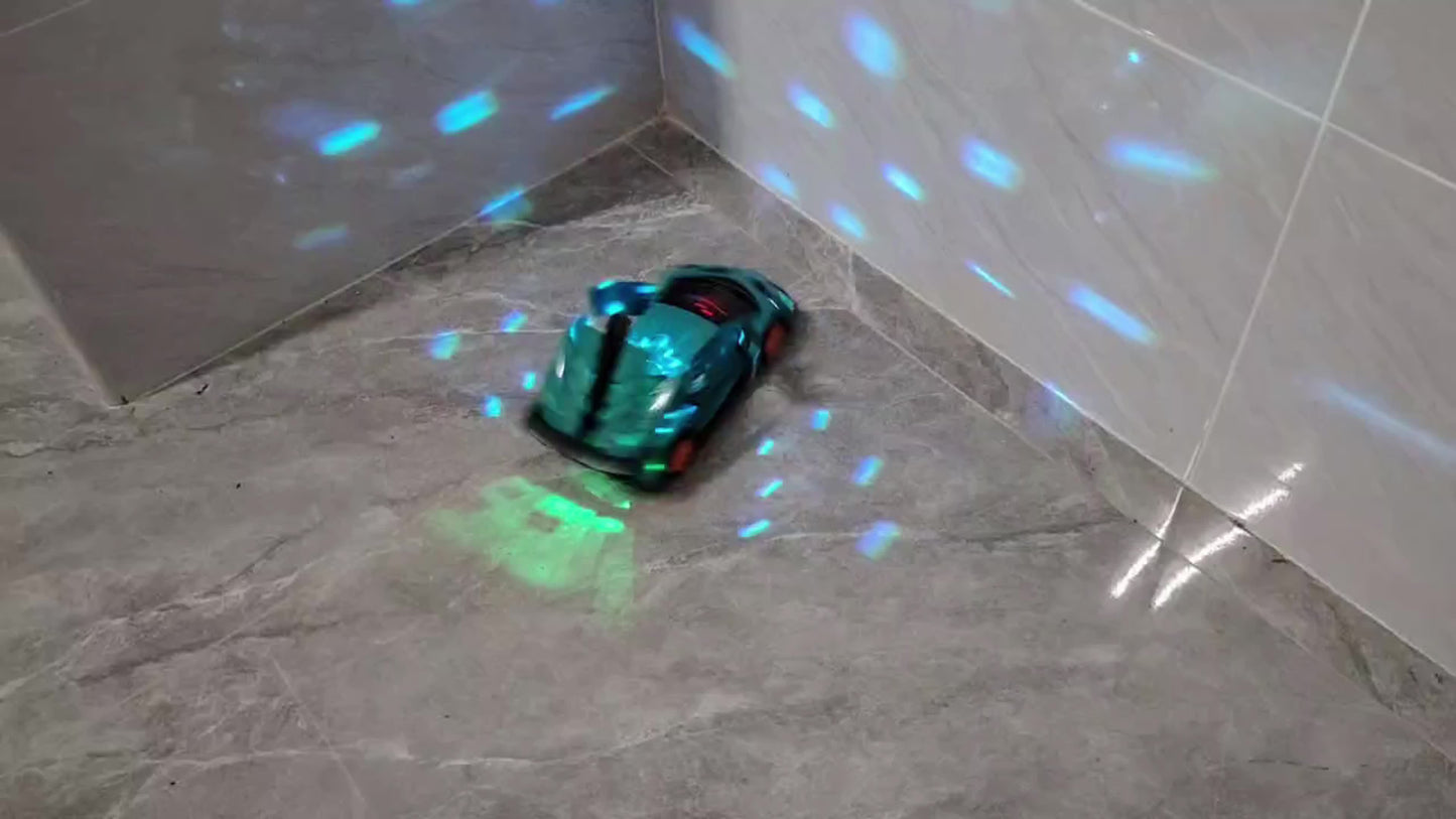 360° Rotating Toy Car with Omnidirectional Movement & Sound & Light Effects - Perfect for Nighttime Play, Ideal Christmas & Thanksgiving Gift